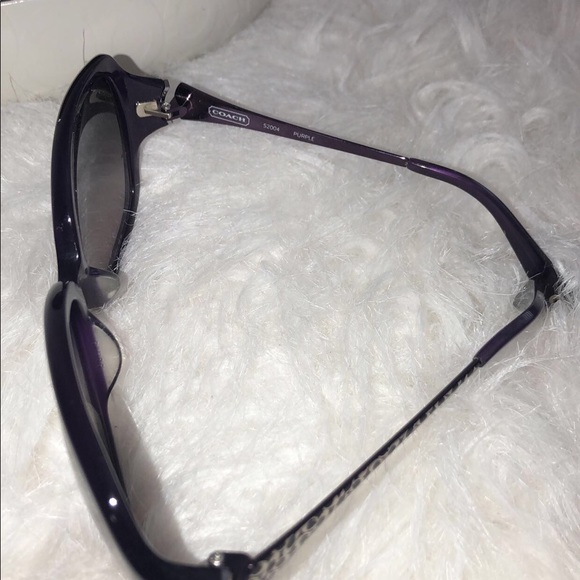 COPY - Authentic Coach purple signature sunglasses. - Picture 6 of 6